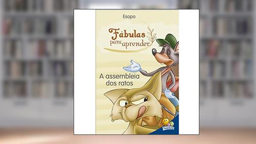 Capa de Fábulas para Aprender: A Assembleia dos Ratos, do autor Roberto Belli