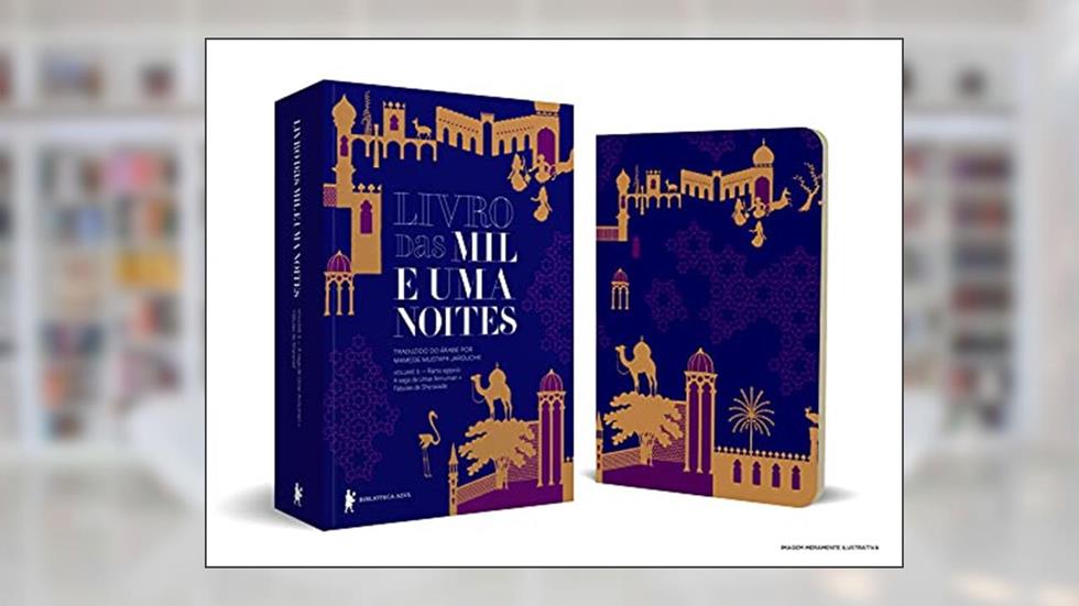 Livro das mil e uma noites - Volume 5: Ramo egípcio - A saga de Umar Annuman + Fábulas de Sherazade, do autor Anônimo