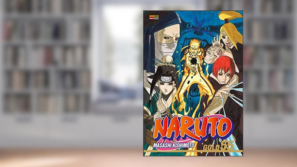 Naruto Gold Vol. 55, do autor Masashi Kishimoto
