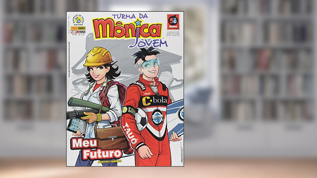 Turma da Mônica Jovem. Mangá - Volume 55, do autor Mauricio de Sousa