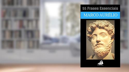 Capa de 55 Frases Essenciais de Marco Aurélio, do autor Editora Clipper Brasil