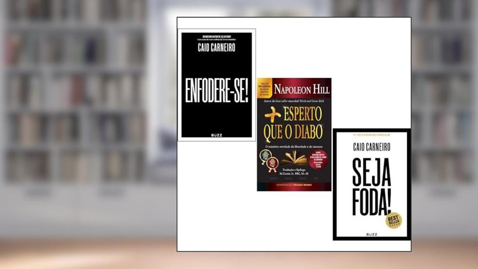 KIT 3 V0L - SEJA FODA! + ENFODERE-SE! + MAIS ESPERTO QUE O DIABO, do autor DIVERSOS AUTORES