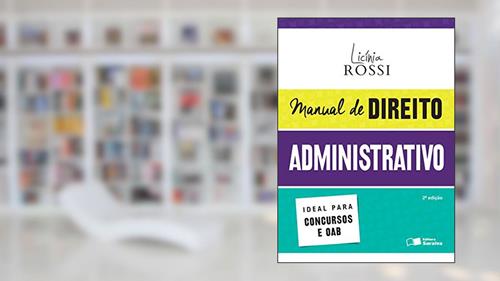 Capa de Manual de Direito Administrativo, do autor Licínia Rossi