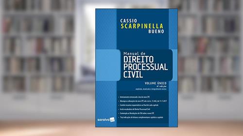 Capa de Manual de Direito Processual Civil - Volume Único, do autor Cassio Scarpinella Bueno