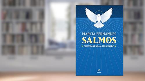 Capa de Salmos: Mantras para a felicidade, do autor Márcia Fernandes