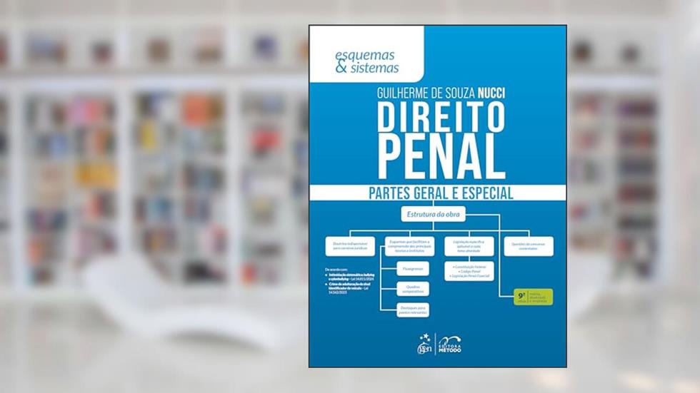 Direito Penal - Partes Geral e Especial - Esquemas & Sistemas, do autor Guilherme de Souza Nucci