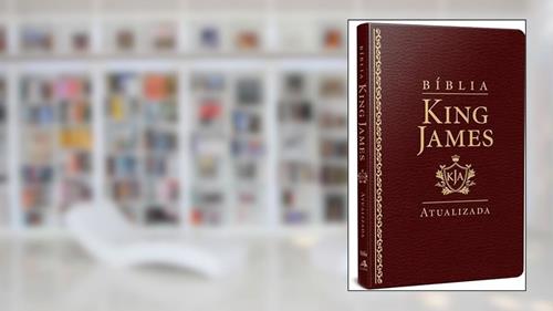 Capa de Bíblia King James Atualizada Slim | Kja | Vinho, do autor Vários Autores