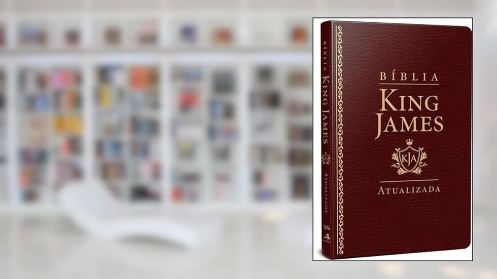 Bíblia King James Atualizada Slim | Kja | Vinho, do autor Vários Autores