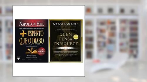 Capa de Kit Mais Esperto que o Diabo + Quem Pensa Enriquece: o Legado - 2 livros de bolso, versão concisa, do autor NAPOLEON HILL