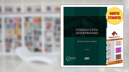 Capa de Código Civil Interpretado, do autor Sílvio de Salvo Venosa