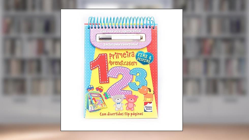Vire e Desvire-Primeira Aprendizagem: 123, do autor Igloo Books