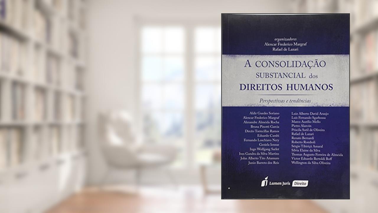 Capa de A Consolidação Substancial dos Direitos Humanos 2015, do autor Vários Autores