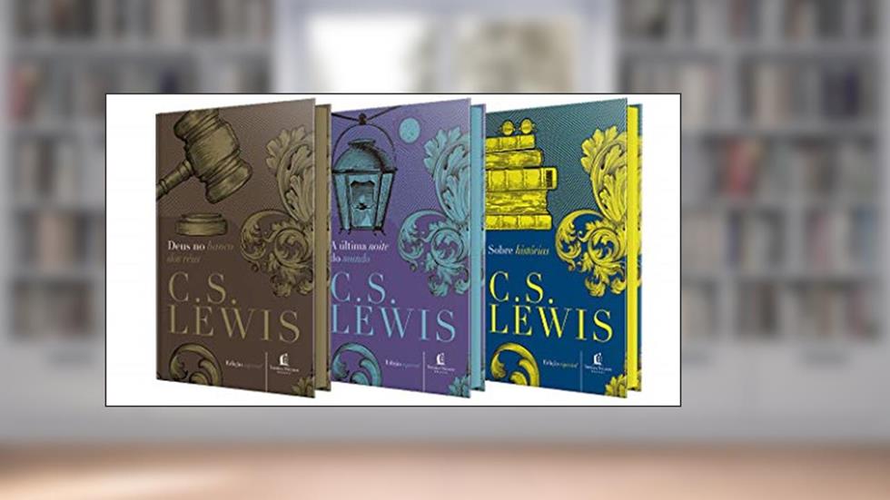 Coleção C.S. Lewis. 3 Livros Inéditos, do autor C.S. Lewis