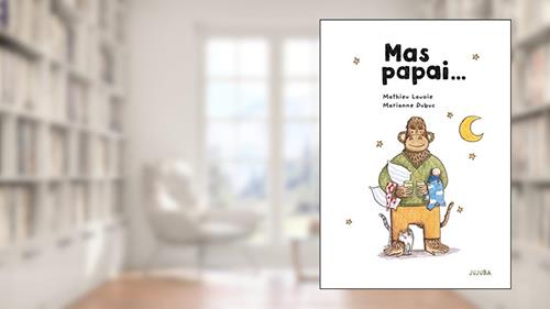 Capa de Mas Papai..., do autor Mathieu Lavoie