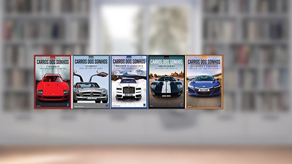 Coleção Carros dos Sonhos (Completa - 5 volumes), do autor Editora Europa