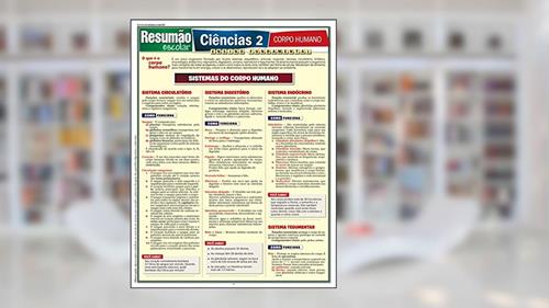 Capa de Ciências 2 - Corpo Humano, do autor Sérgio Noriaki Sato