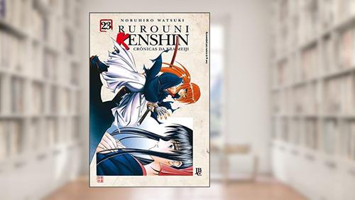 Capa de Rurouni Kenshin - Crônicas da Era Meiji - Volume 23, do autor Nobuhiro Watsuki
