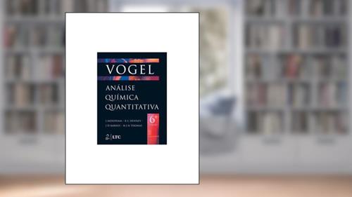 Capa de Análise química quantitativa, do autor J. Mendham; R. C. Denney; J. D. Barnes; M. J. K. Thomas