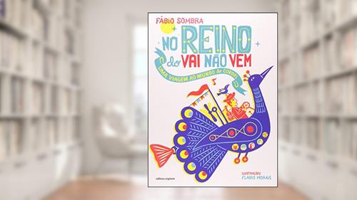 Capa de No reino do vai não vem: Uma viagem ao mundo do cordel, do autor Fábio Sombra