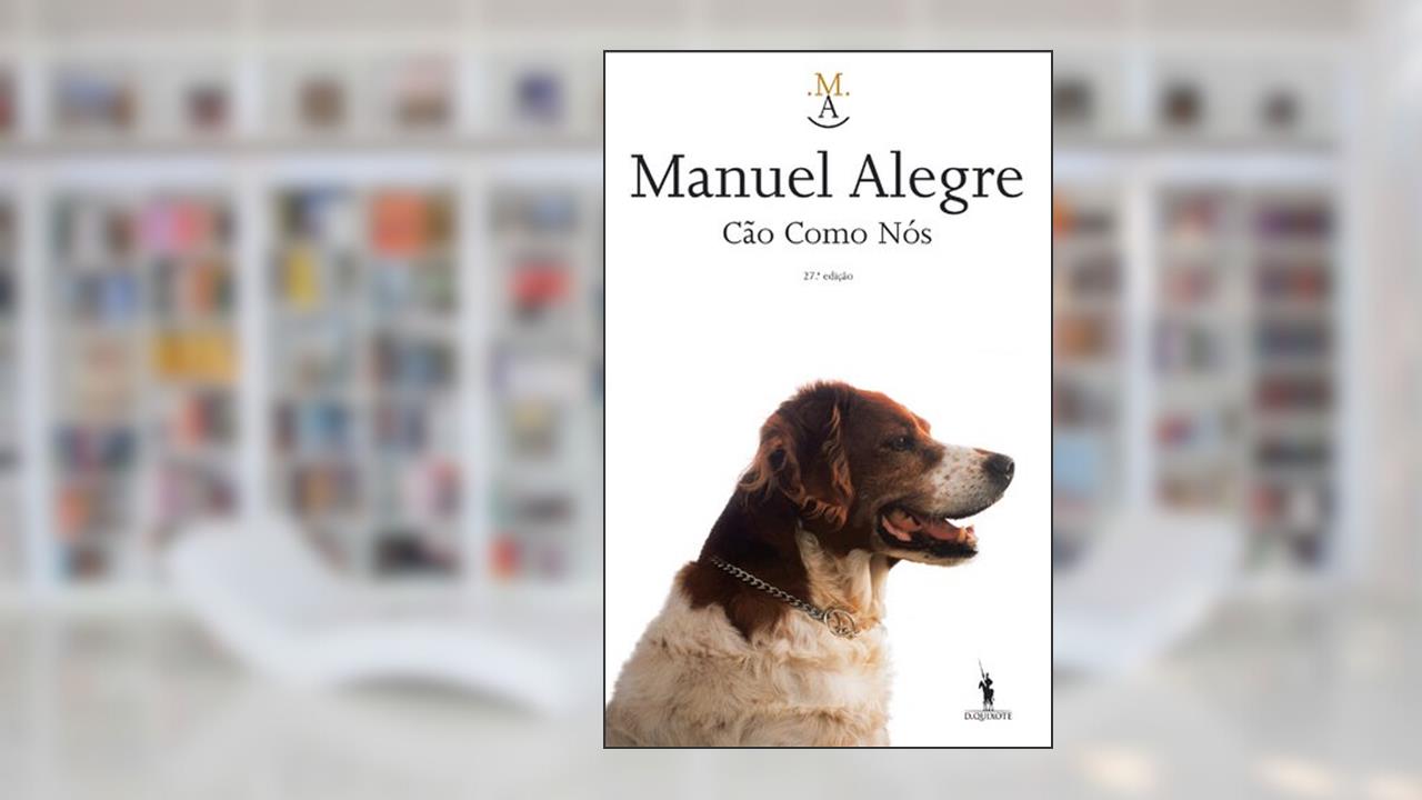 Capa de Cao como nos, do autor Manuel Alegre