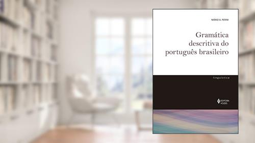 Capa de Gramática descritiva do português brasileiro, do autor Mário A. Perini