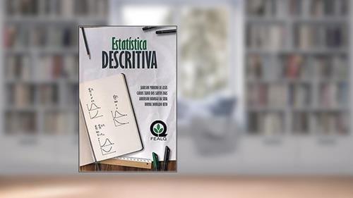 Capa de Estatística Descritiva, do autor -