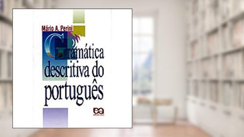 Capa de Gramática Descritiva do Português, do autor Mario Perini
