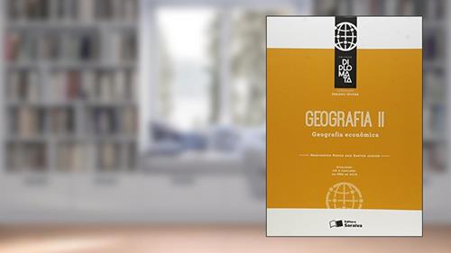 Capa de Geografia II: Geografia econômica - 1ª edição de 2015, do autor Washington Ramos dos Santos Junior