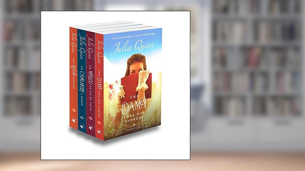 Kit 4 Livros Os Rokesbys, do autor Autor Julia Quinn