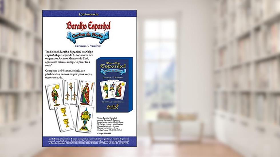 Baralho Espanhol - Cartas da Sorte, do autor Carmem F. Ramirez