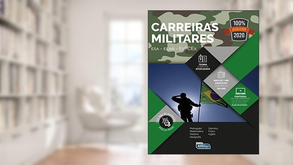 Carreiras Militares 2020: ESA - EEAR - ESPCEX, do autor Equipe Alfacon