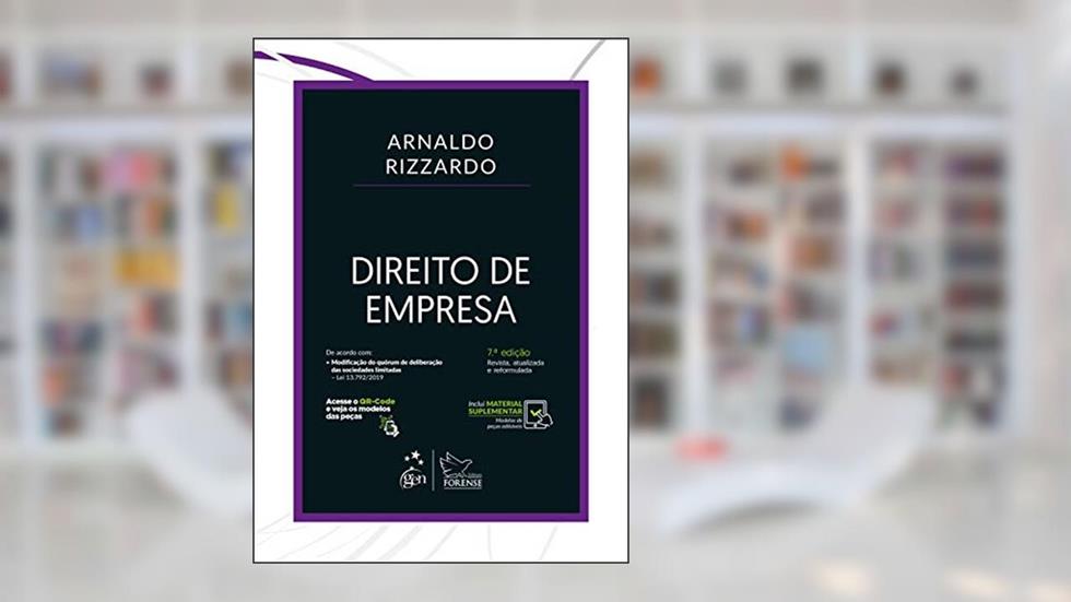 Direito de Empresa, do autor Arnaldo Rizzardo