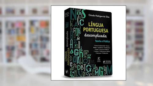 Capa de Língua Portuguesa Descomplicada - Vestibulares e Concursos - 3ª Edição (2022), do autor Cláudio Rodrigues Da Silva