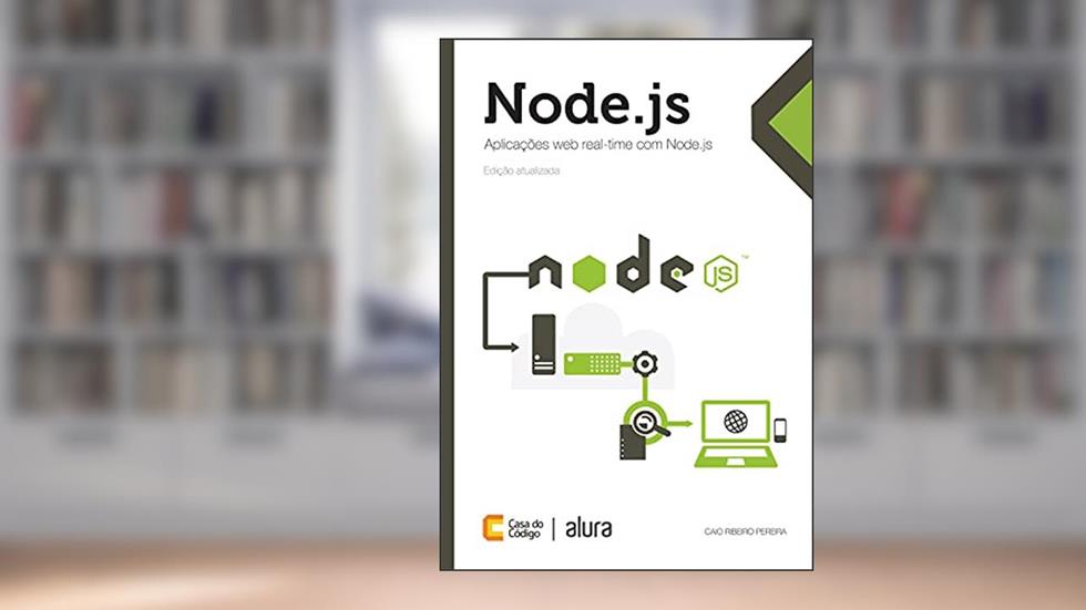 Aplicações web real-time com Node.js, do autor Caio Ribeiro Pereira