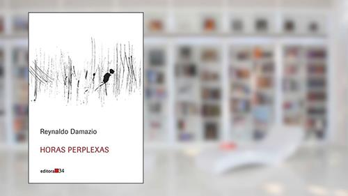 Capa de Horas perplexas, do autor Reynaldo Damazio