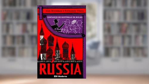 Capa de Contador De Histórias De Bolso Rússia, do autor Llan Brenman; Fernando Vilela