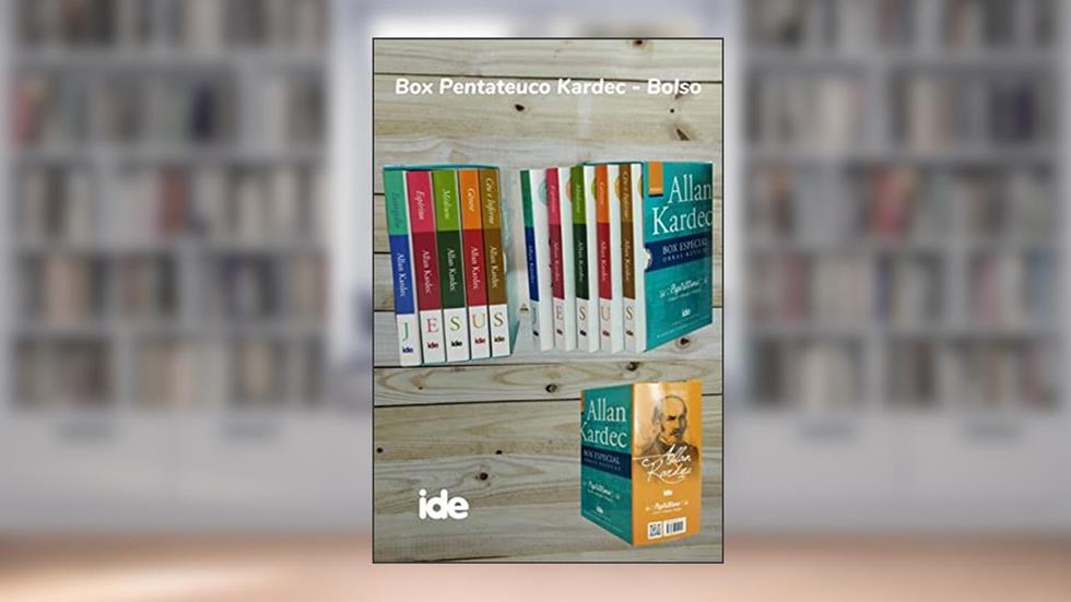 Box Allan Kardec Pocket, do autor Allan Kardec
