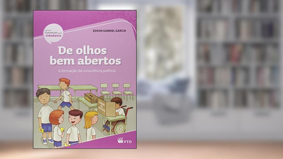De Olhos Bem Abertos (conversas Sob.cidad.) Ed.ren, do autor Edson Gabriel Garcia