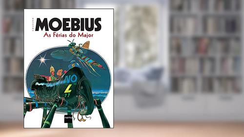 Capa de As Férias do Major, do autor Moebius