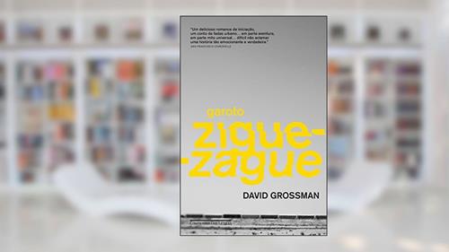 Capa de Garoto zigue-zague, do autor David Grossman