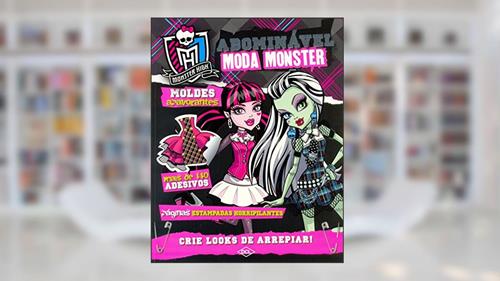 Capa de Monster High. Abominável Moda Monster, do autor Vários Autores