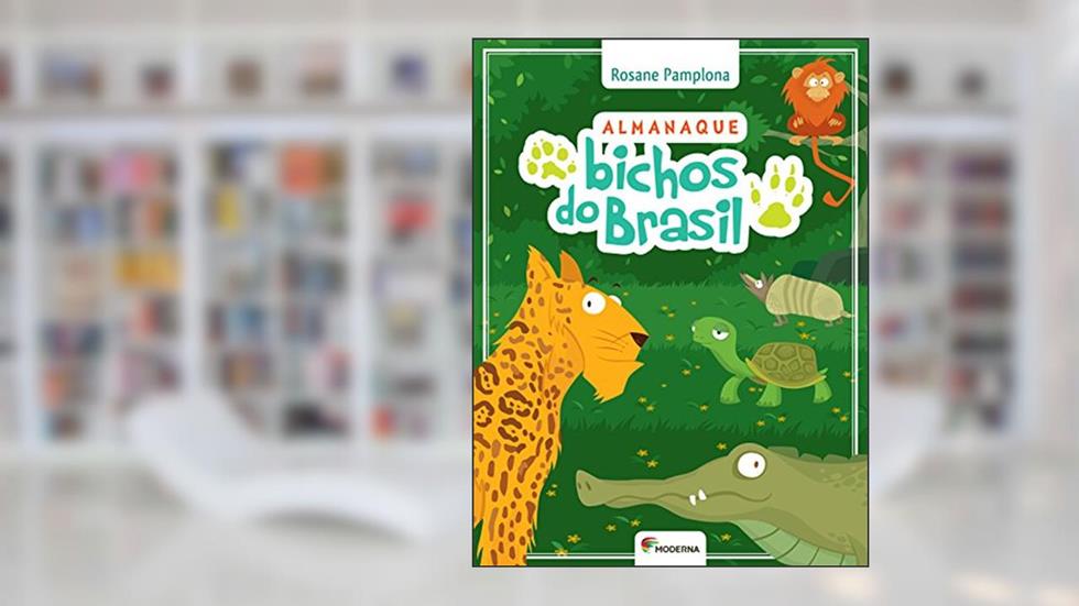Almanaque Bichos do Brasil, do autor Rosane Pamplona