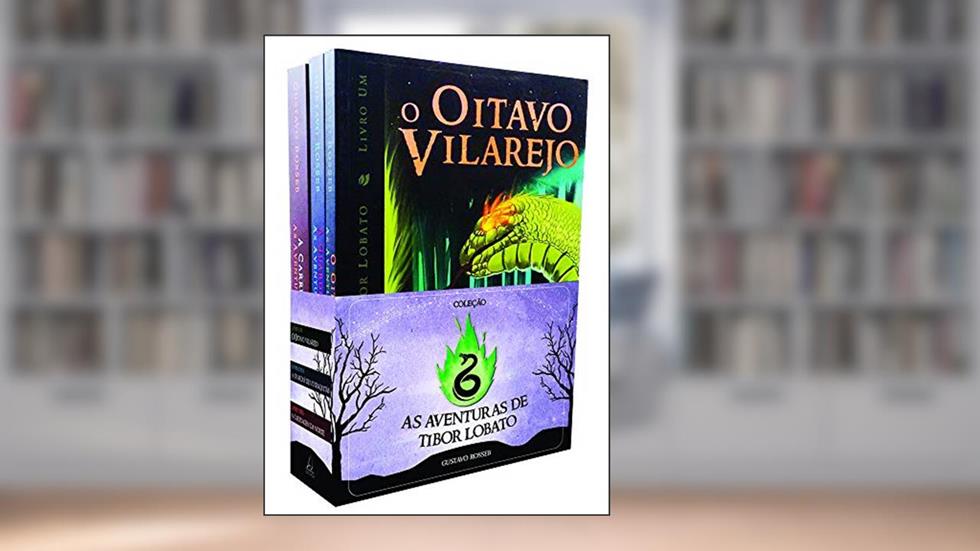Box As Aventuras de Tibor Lobato, do autor Gustavo Rosseb