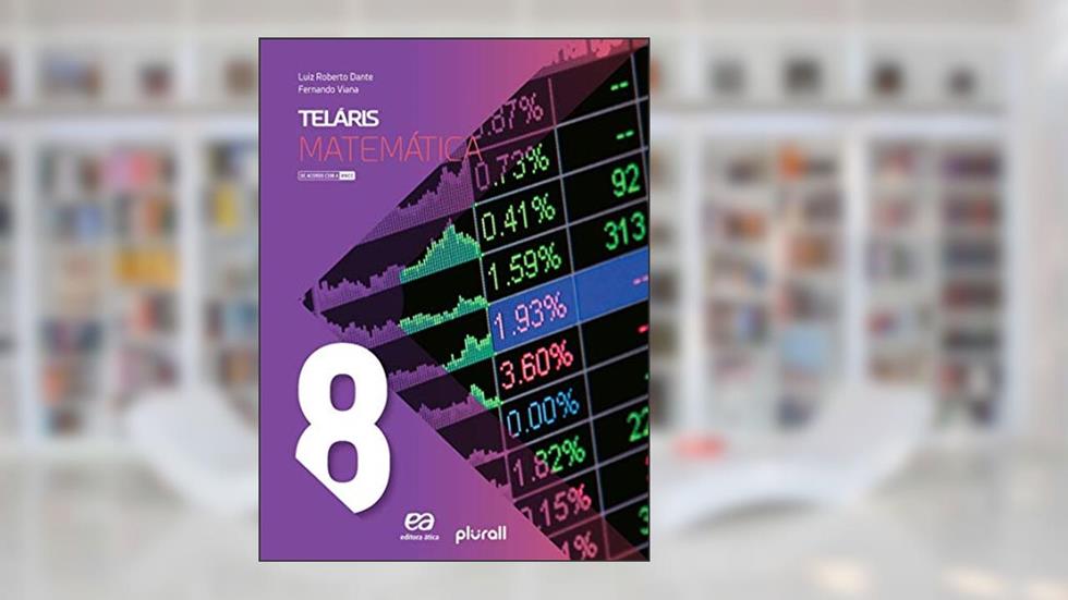 Teláris Matemática 8º ano, do autor Fernando Viana; Luiz Roberto Dante