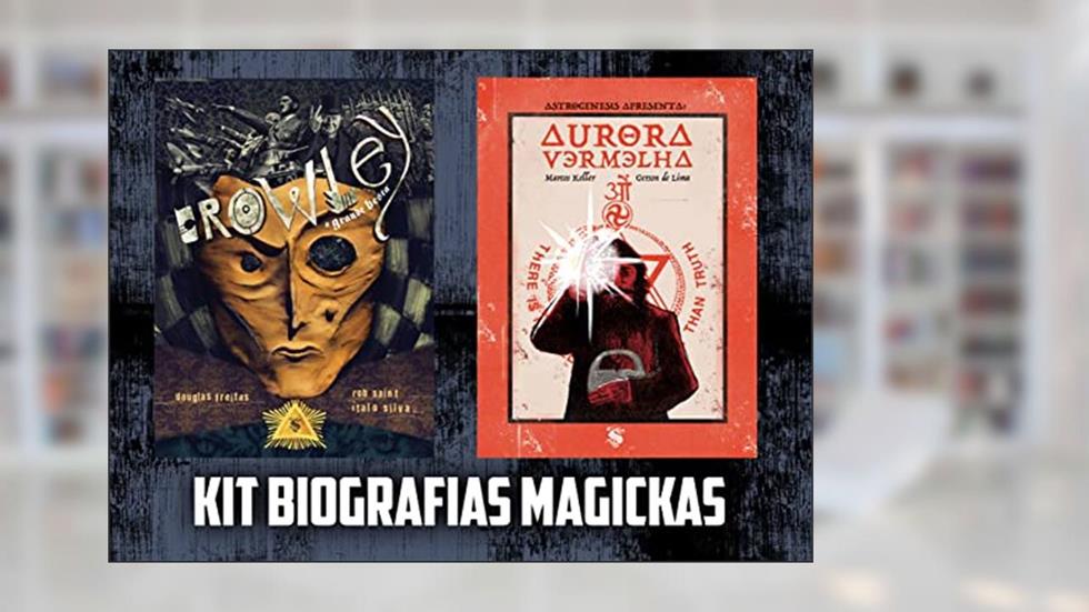 Kit Biografias Magickas em Hq, do autor Marco Keller; Douglas freitas