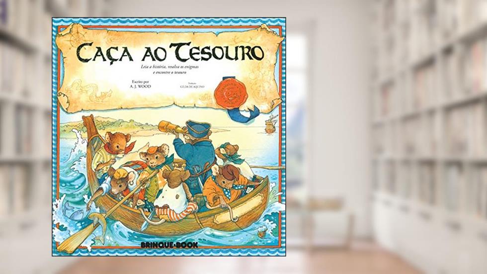 Caça ao tesouro, do autor A. J. Wood