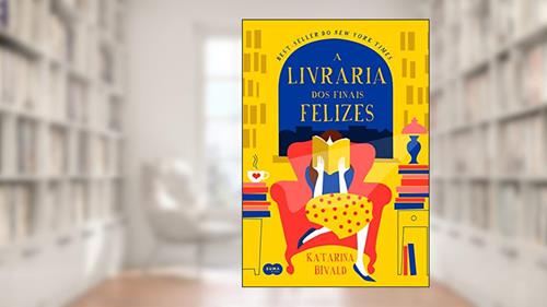 Capa de A livraria dos finais felizes, do autor Katarina Bivald