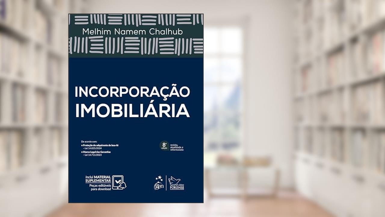 Capa de Incorporação Imobiliária, do autor Melhim Namem Chalhub