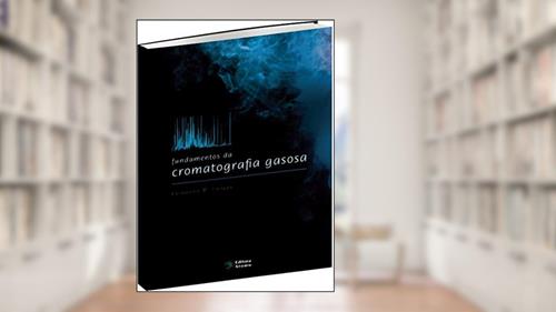 Capa de FUNDAMENTOS DA CROMATOGRAFIA GASOSA, do autor FERNANDO M. LANÃ?AS