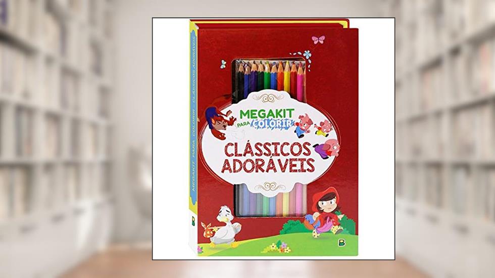 Megakit para Colorir: Clássicos Adoráveis, do autor Todolivro